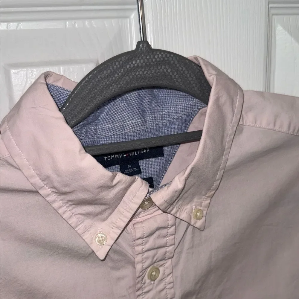 Tommy Hilfiger Light Pink Button Down Shirt